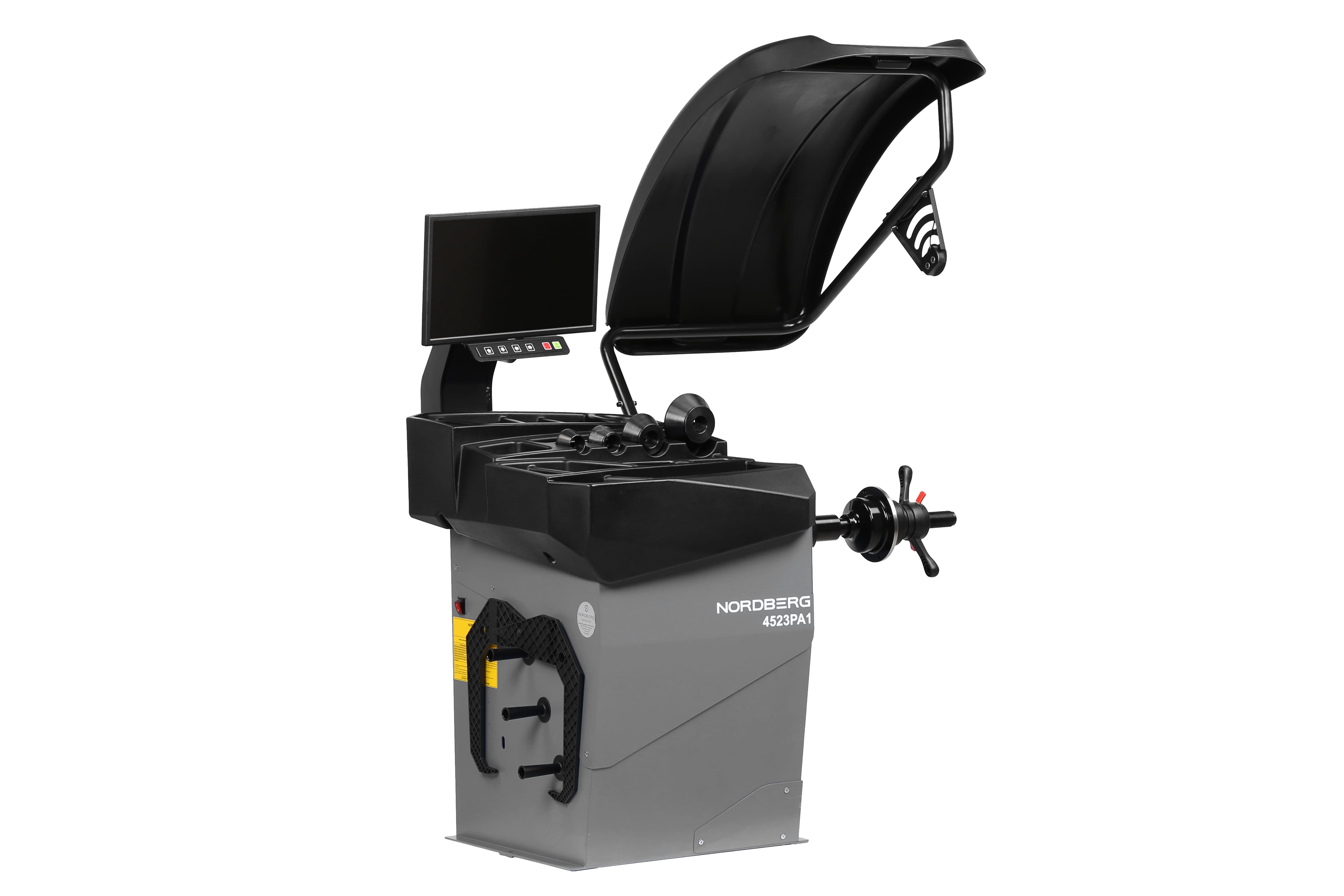 Станок балансировочный автоматический с дисплеем, серый