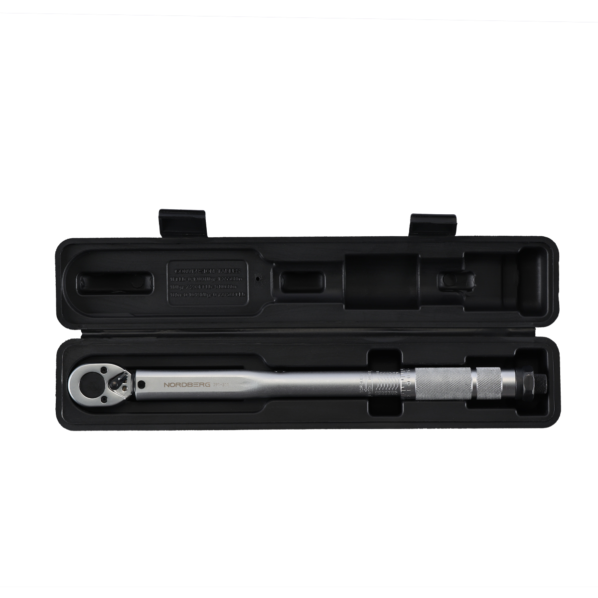 Ключ динамометрический 3/8", 19-110 Нм, в кейсе