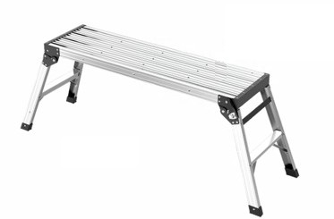 Платформа рабочая удлиненная, алюминиевая, 110x30 см