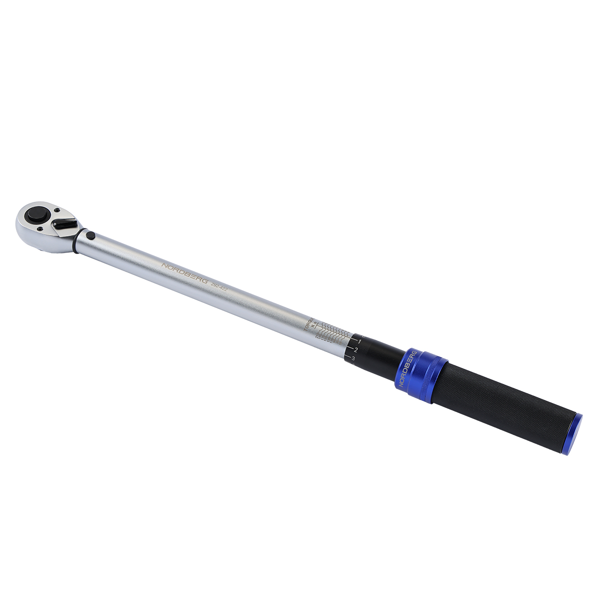 Ключ динамометрический 1/2", 40-220 Нм, в кейсе
