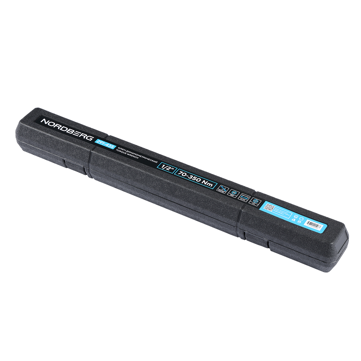 Ключ динамометрический 1/2", 70-350 Нм, в кейсе
